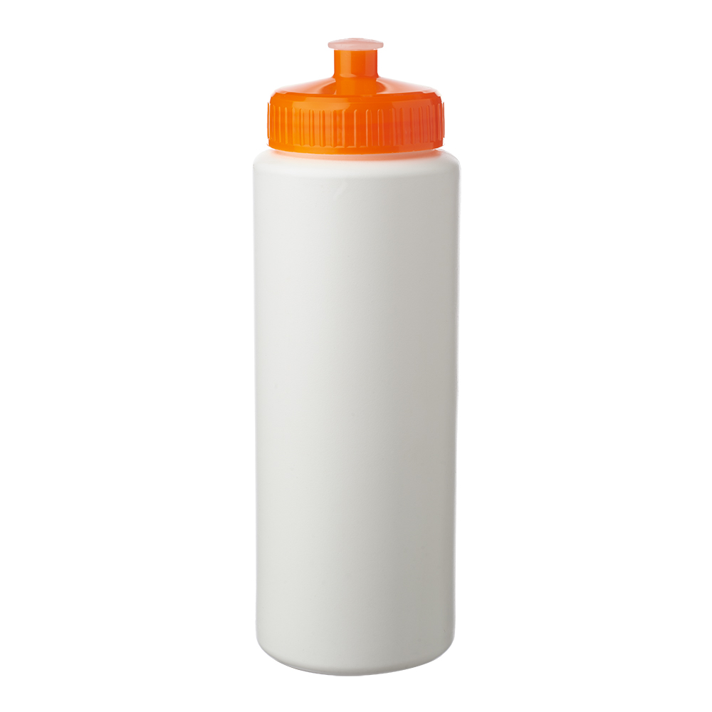 32 oz. HDPE Plastic Sports Water Bottles
