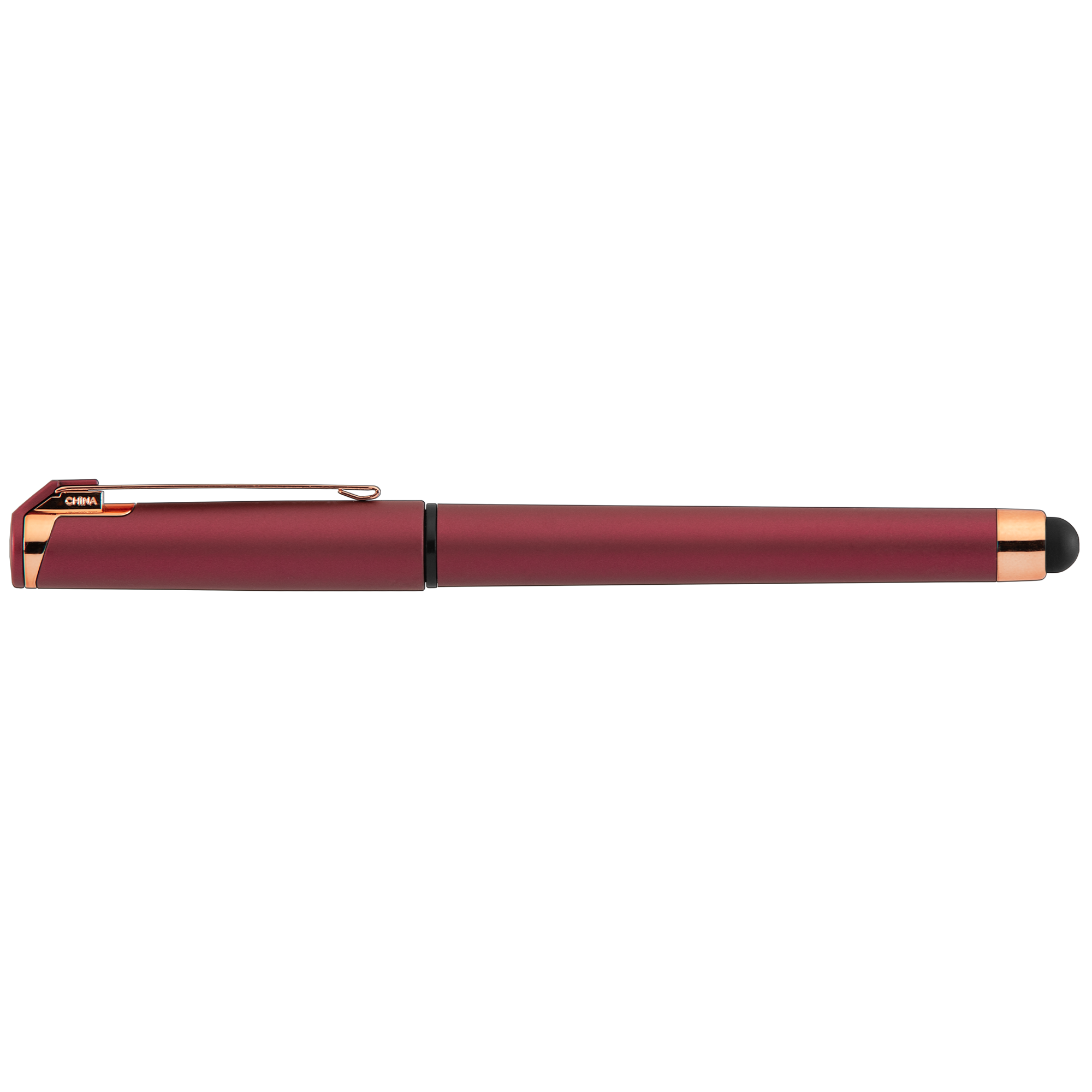 Islander Softy Rose Gold Metallic Designer Gel Pen w/ Stylus 3