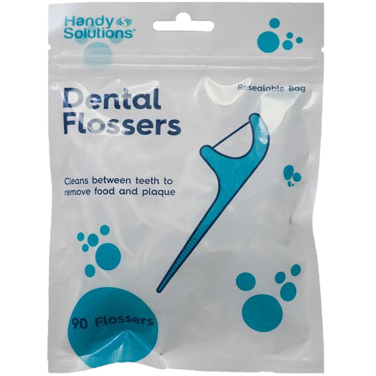 Handy Solutions Dental Flossers - 90 Count 1