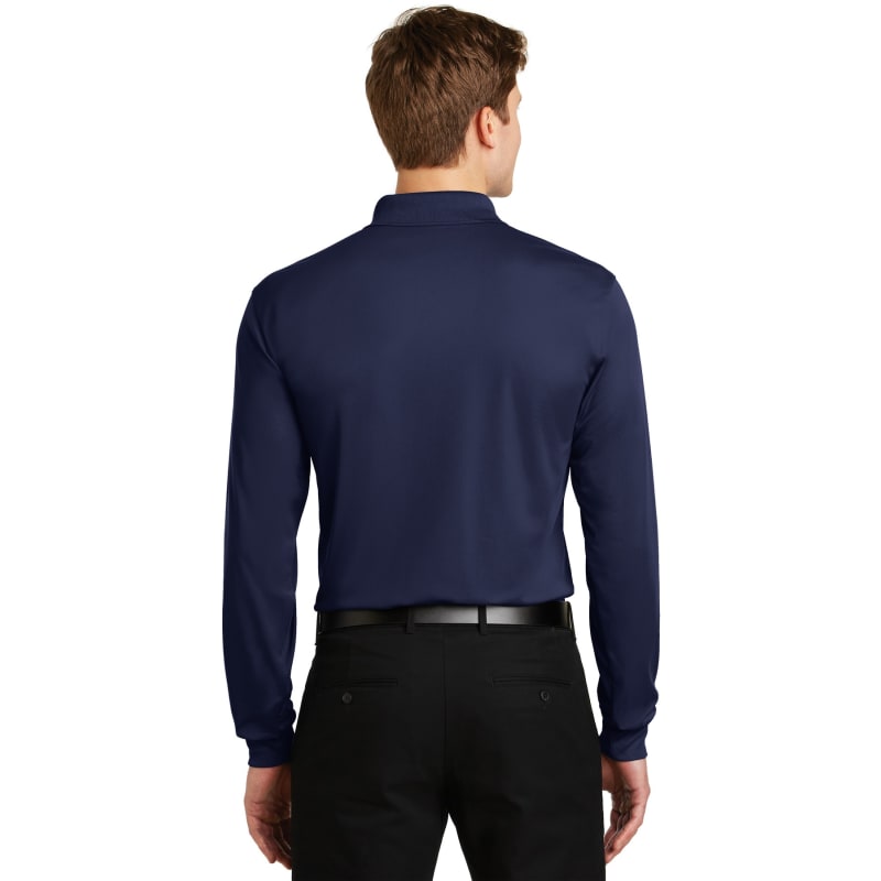 Sport-Tek Long Sleeve Micropique Sport-Wick Polo. 19