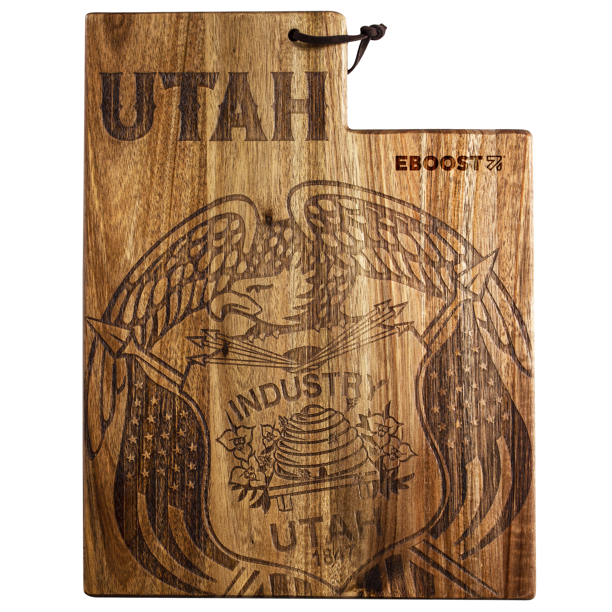 Rock & Branch® Origins Series Utah State Shaped Cutting and Serving Board