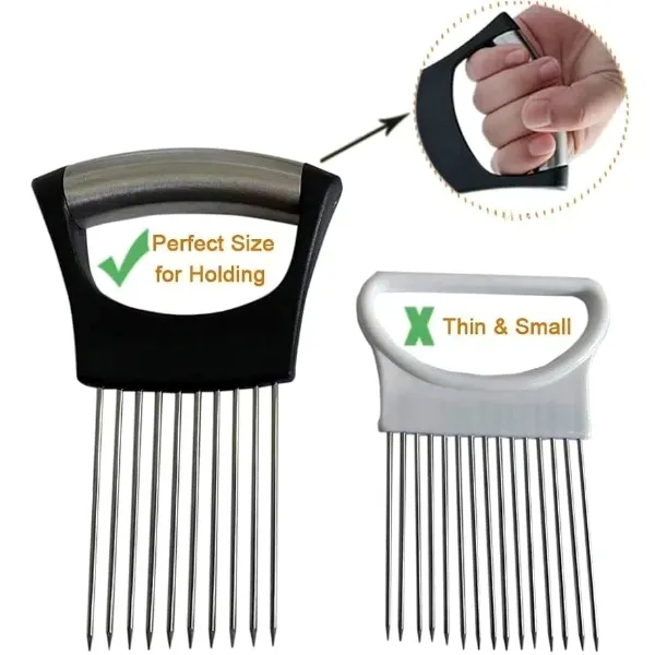 Stainless Steel Food Slicer Assistant Tool 8