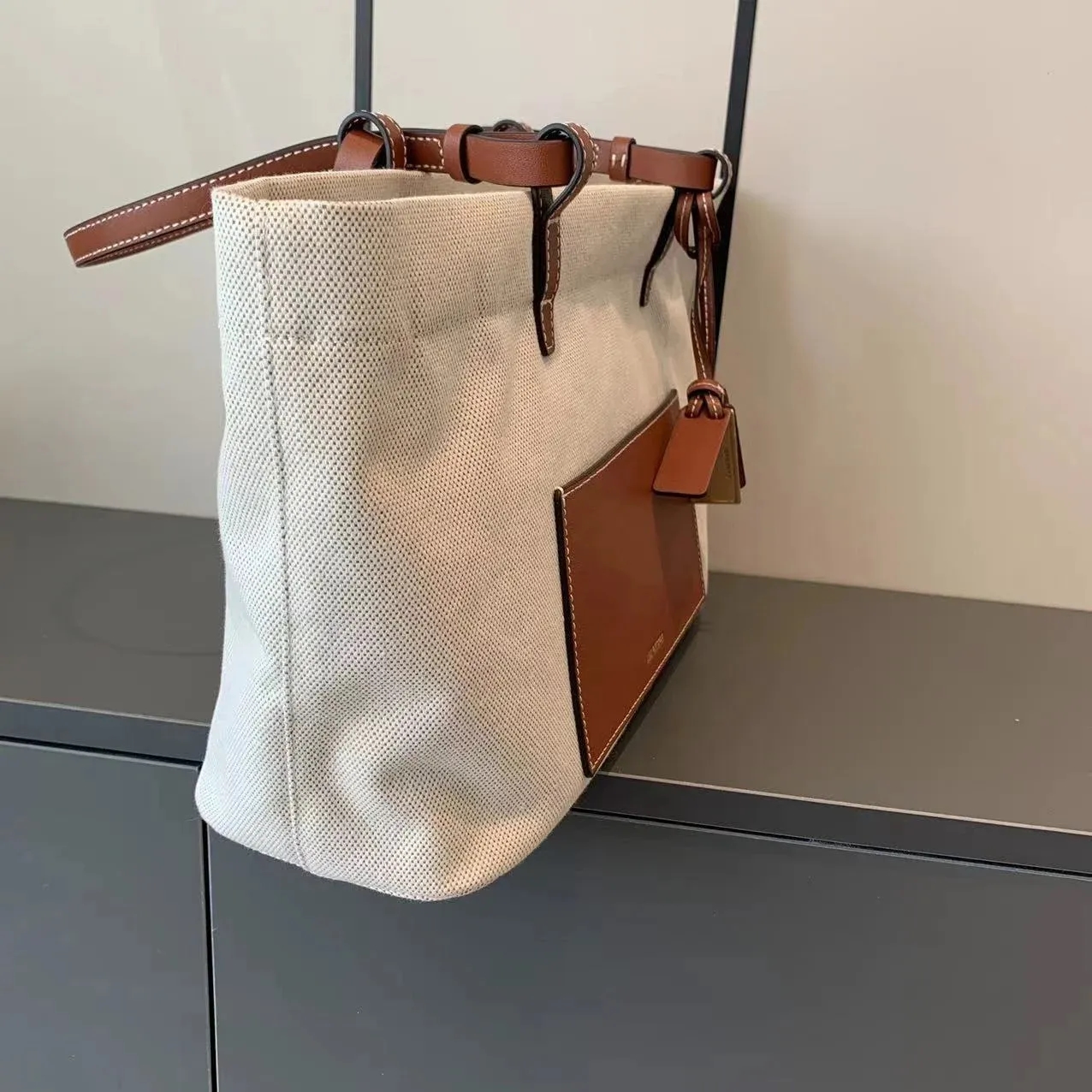 Canvas Cordura Womens Tote, custom tote bag with logo imprint 2