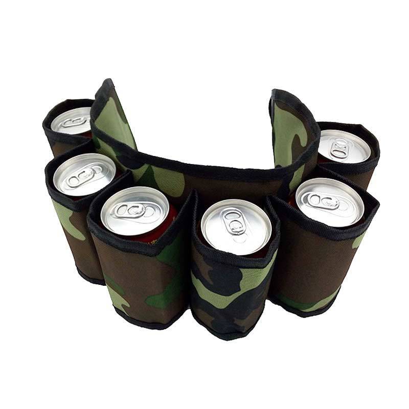 6-Pack Oxford Beer Belt Bag Can Holder 1