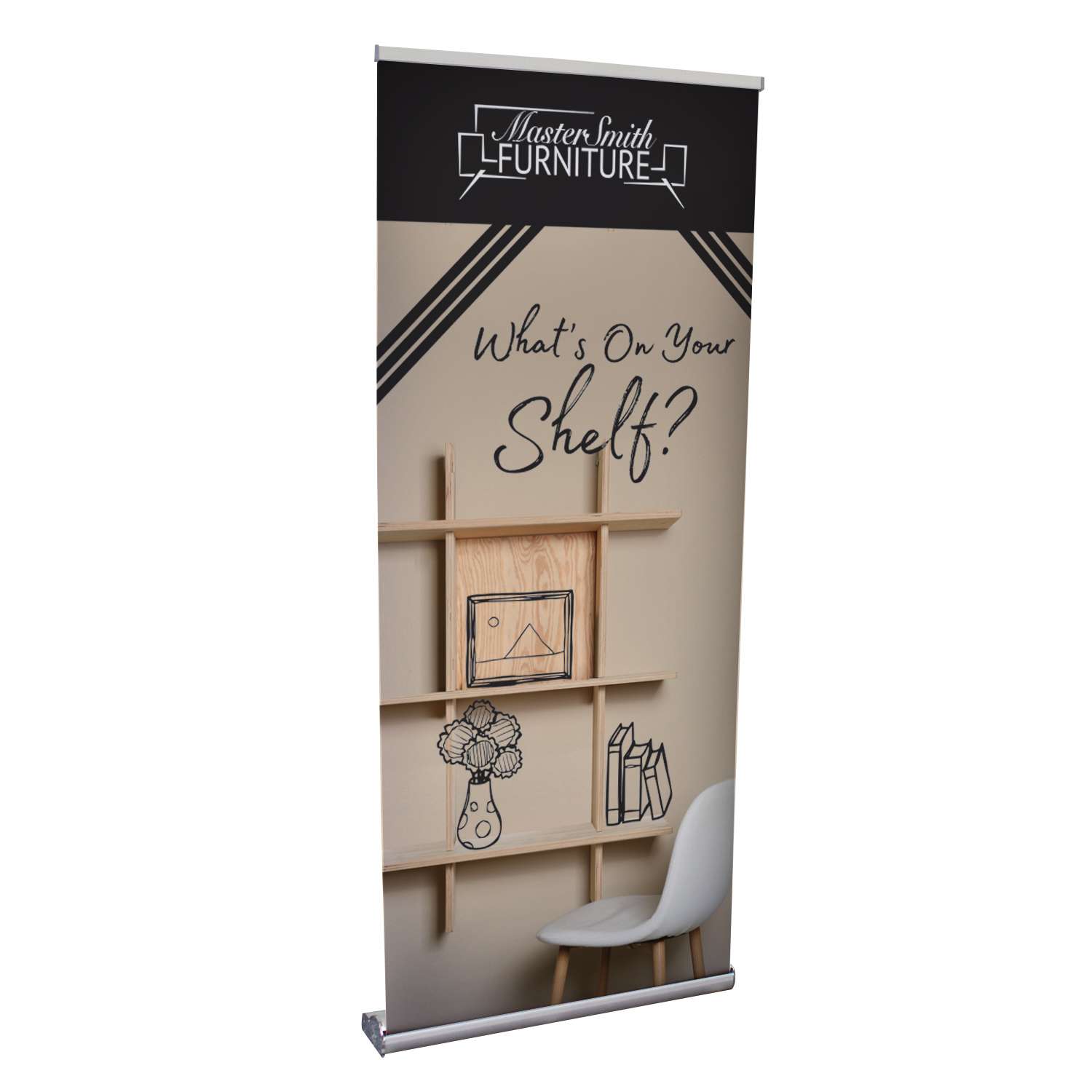 33.5" Stratus Retractor Kit (Dry-Erase Media) 7