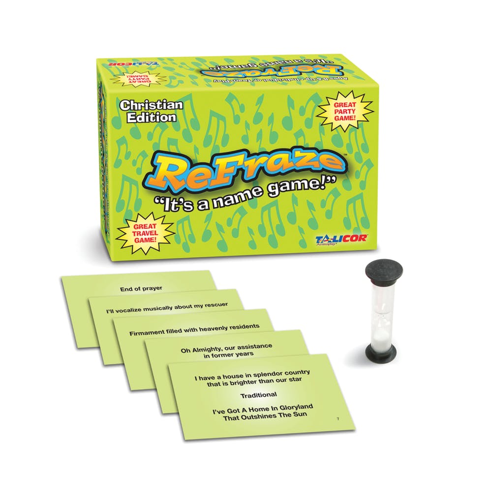 Re-Fraze Card Games - Christian Edition 400 Cards 1