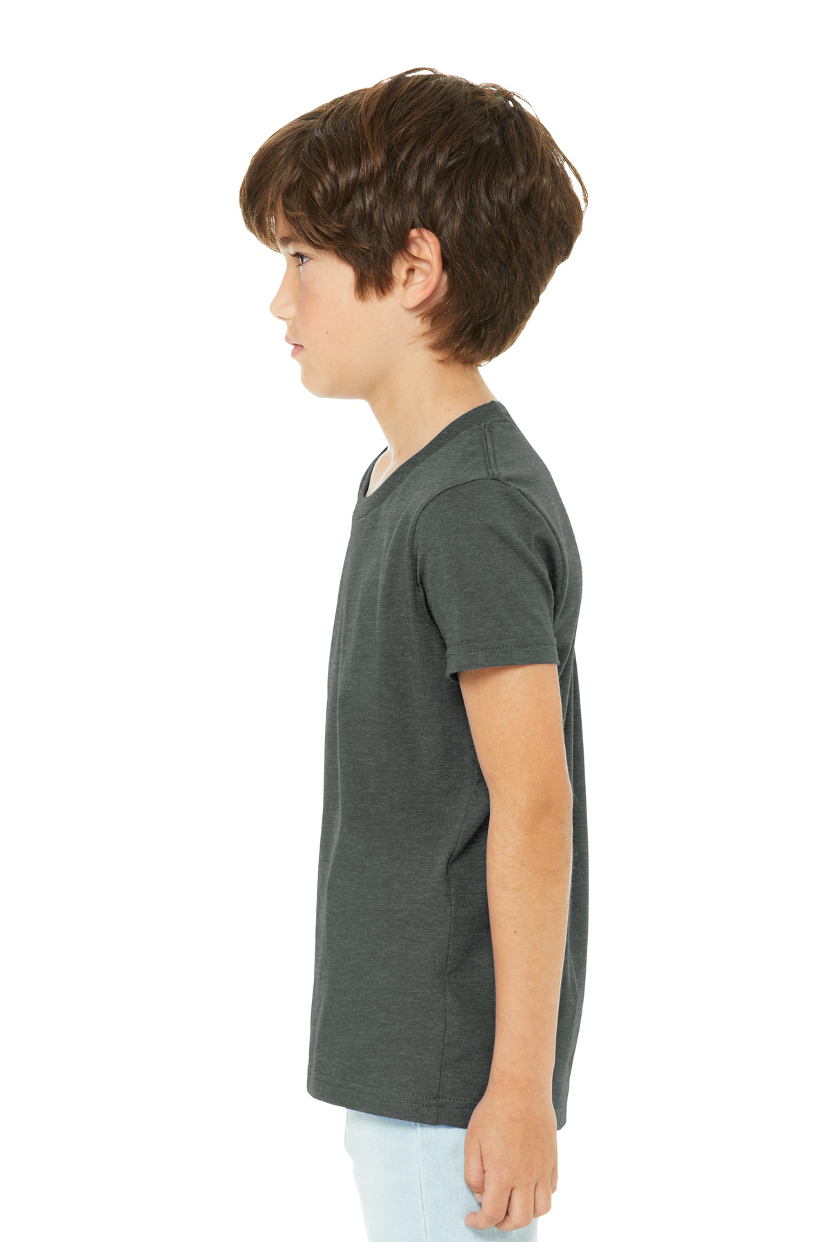 BELLA+CANVAS® Youth Heather CVC Tee 18