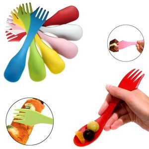 3 In 1 Plastic Spork Spoon 12