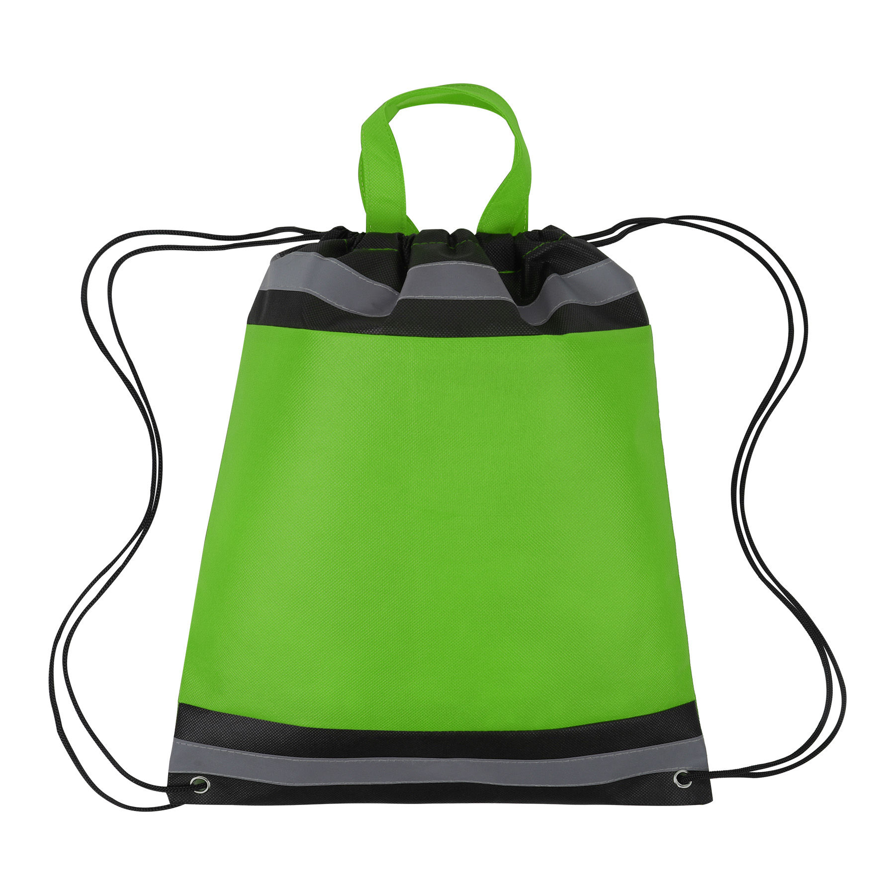 Reflective Non-Woven Drawstring Backpack 6