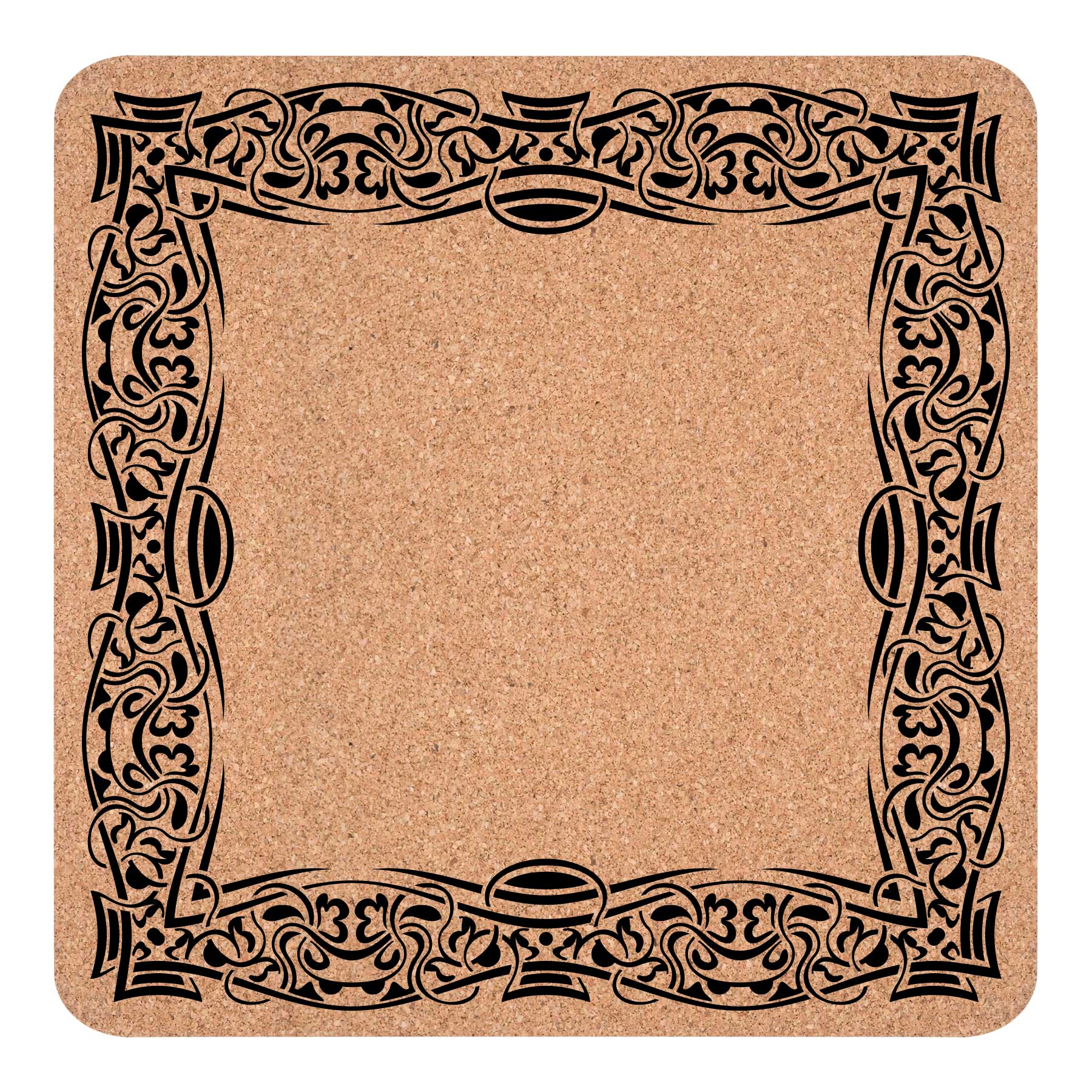 Round Cork Coasters 17