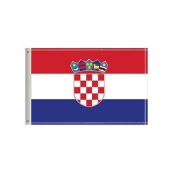 National Flag, Croatia, Double-Sided - 60"W x 36"H 2