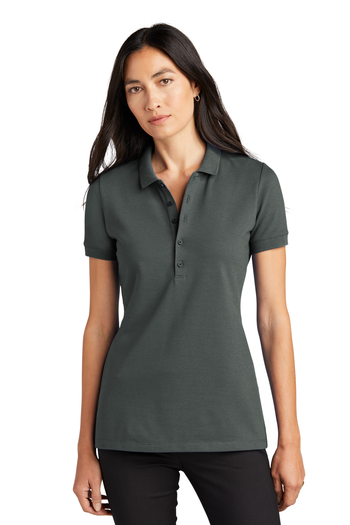 Mercer+Mettle Women's Stretch Heavyweight Pique Polo MM1001 48