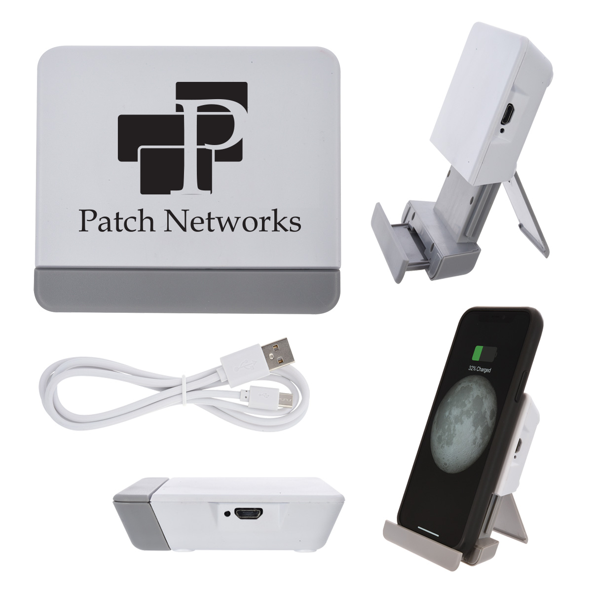Compact Wireless Charging Pad & Stand 1