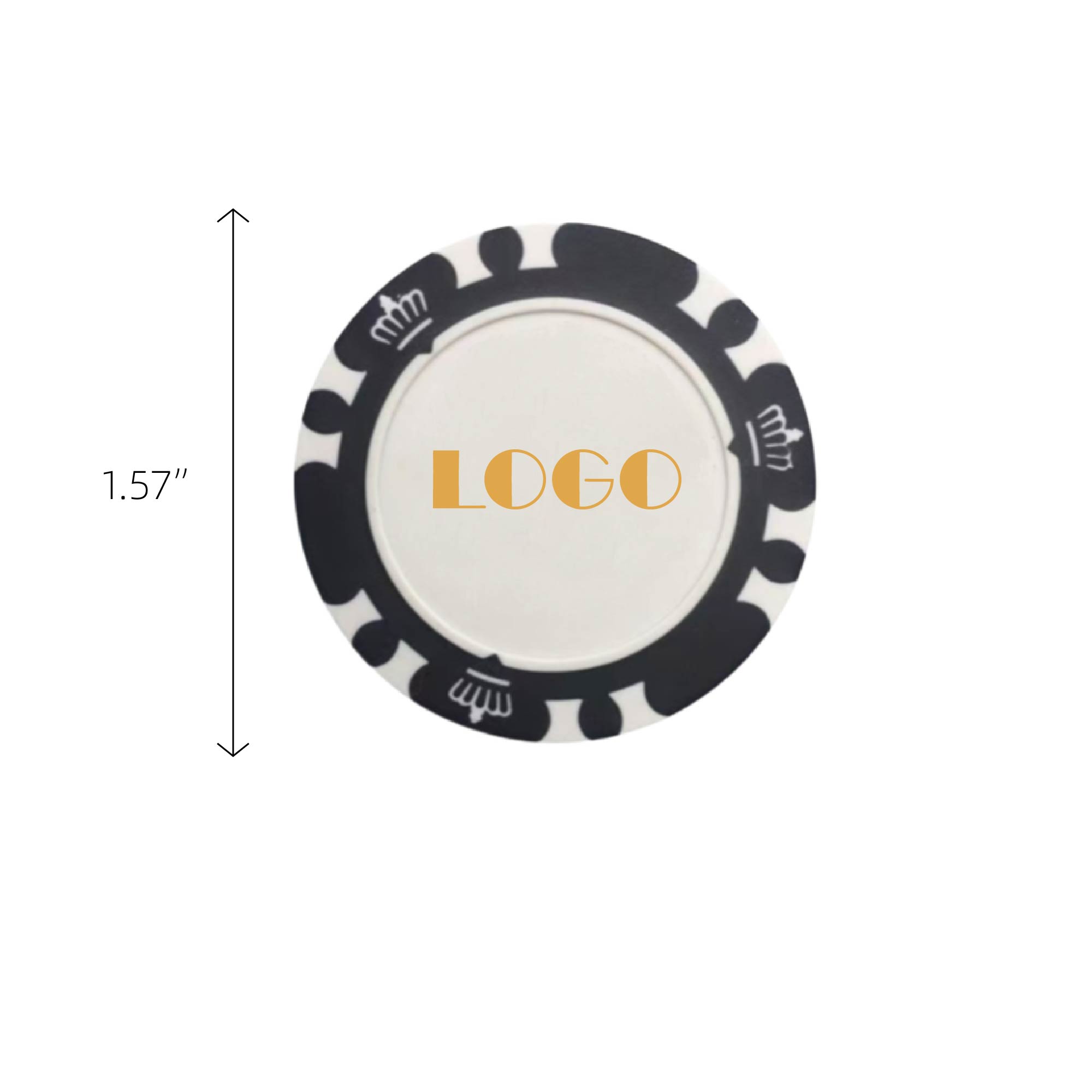 Clay Poker Chip 3