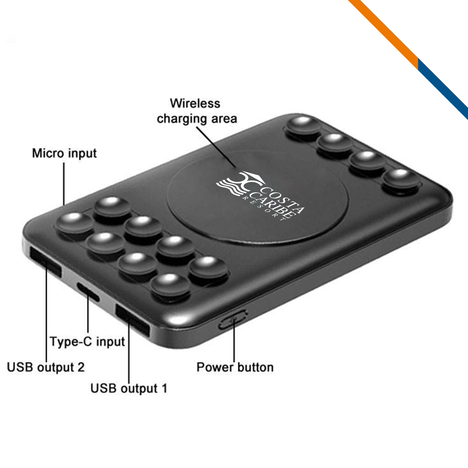 Worka Wireless Power Bank - 5000mAh 5