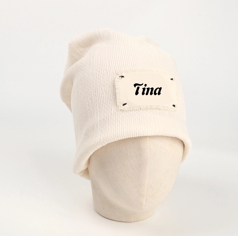 Warm Cotton Sleeve turban cap 40