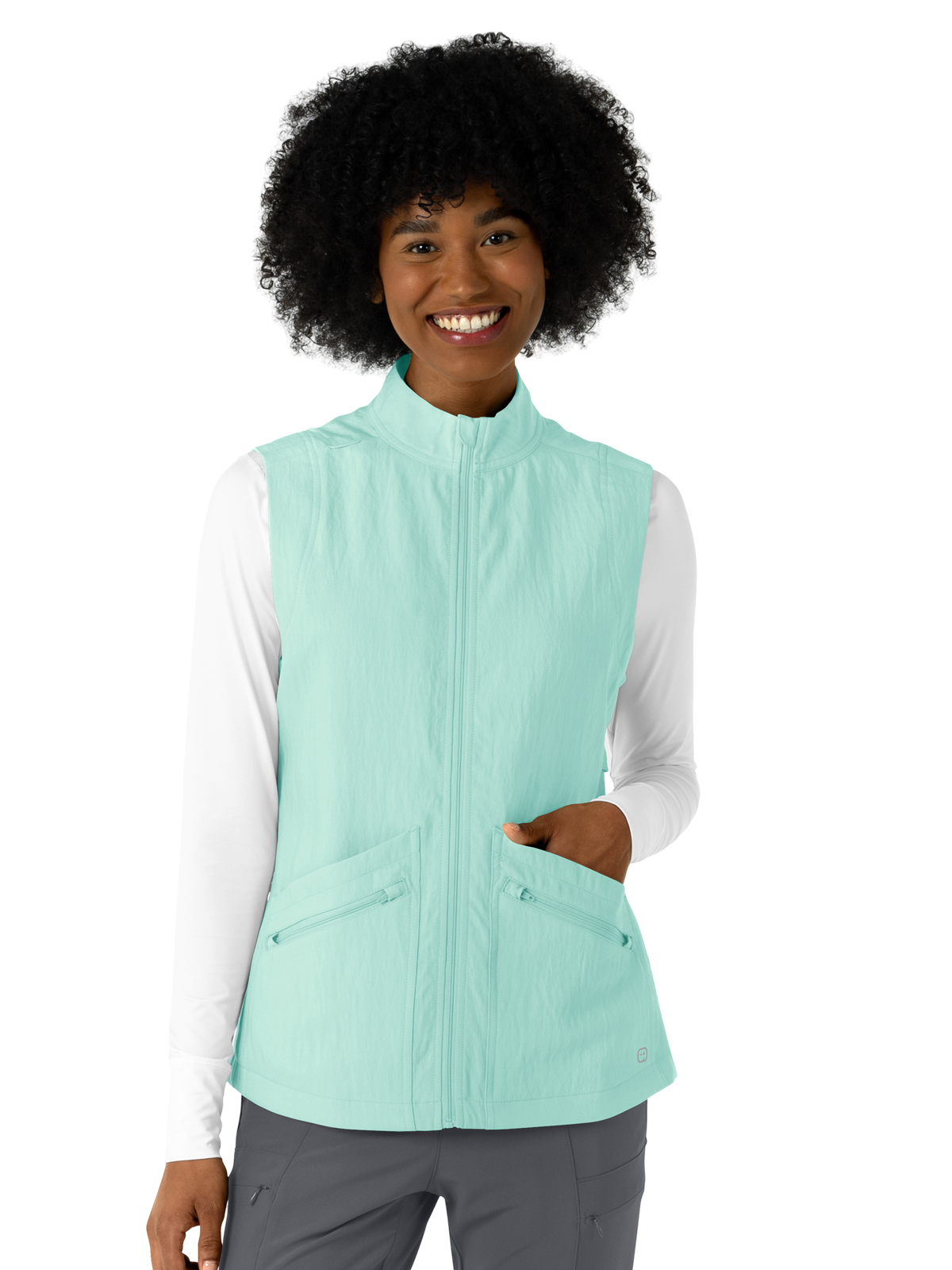 Wink Layers - Women's Everything Everywhere Scrub Vest 7
