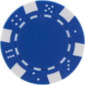 Recycled Poker Chip Ball Marker 90