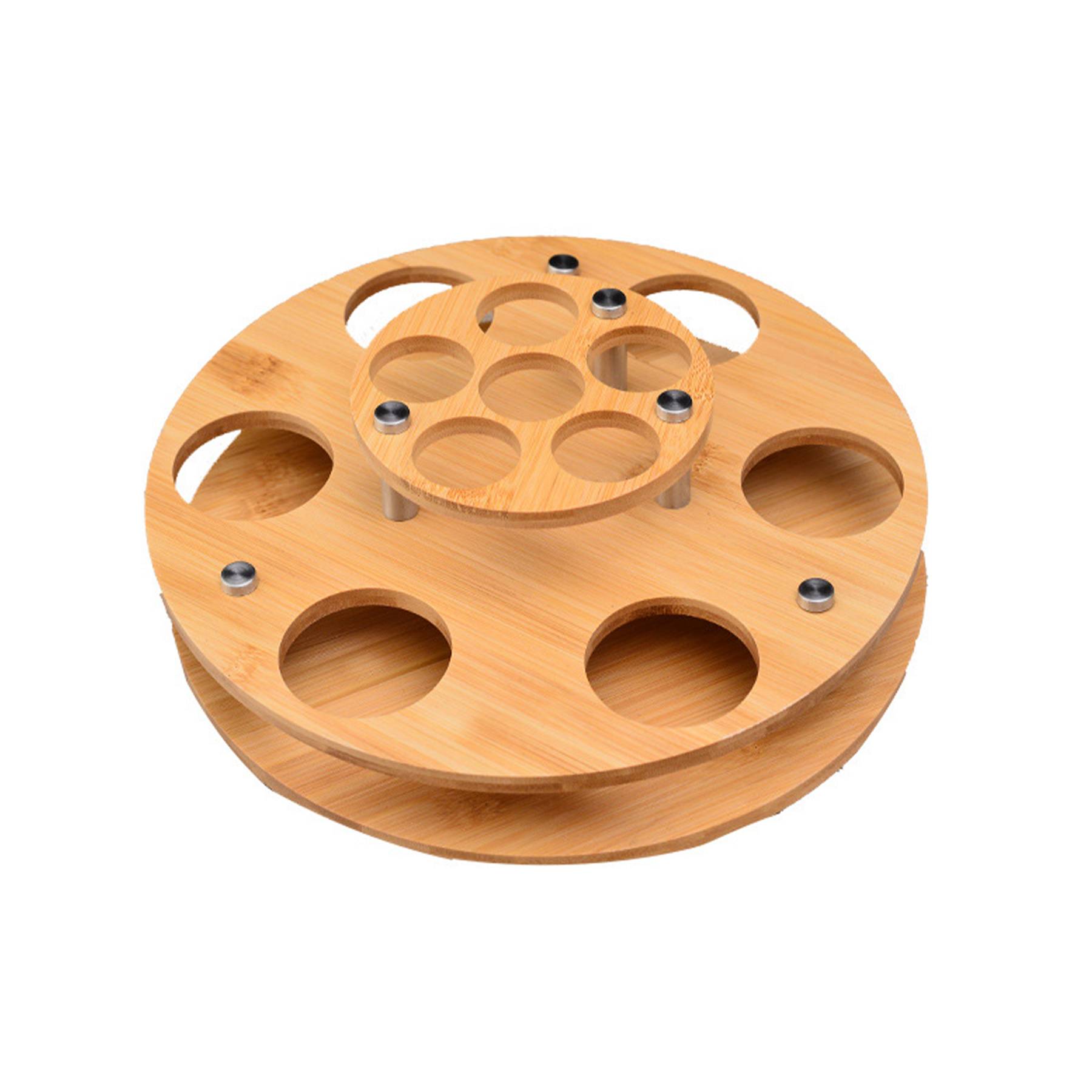 Wood Glasses Cup Serving tray 4