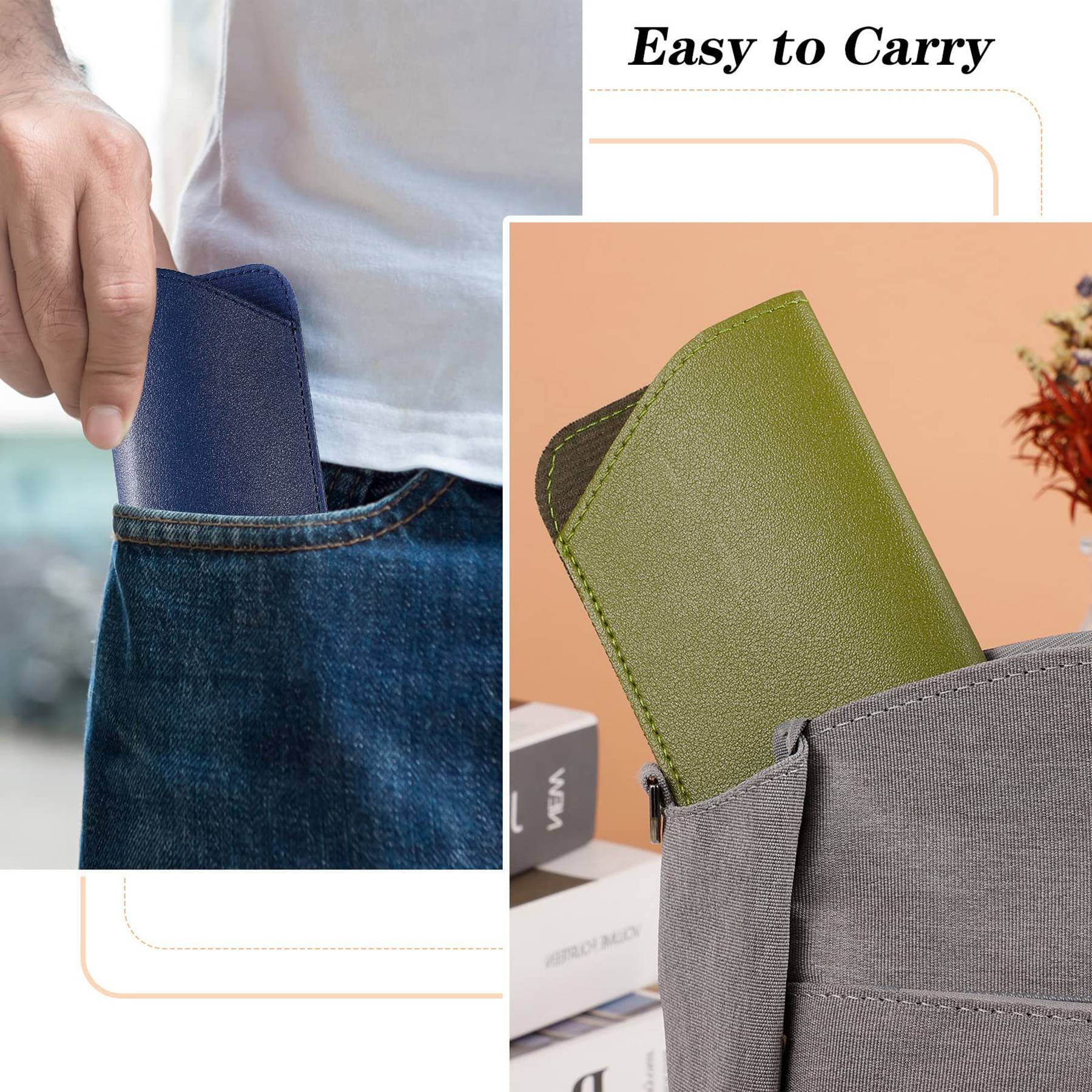 Eyeglass Pouch in PU Leather 6