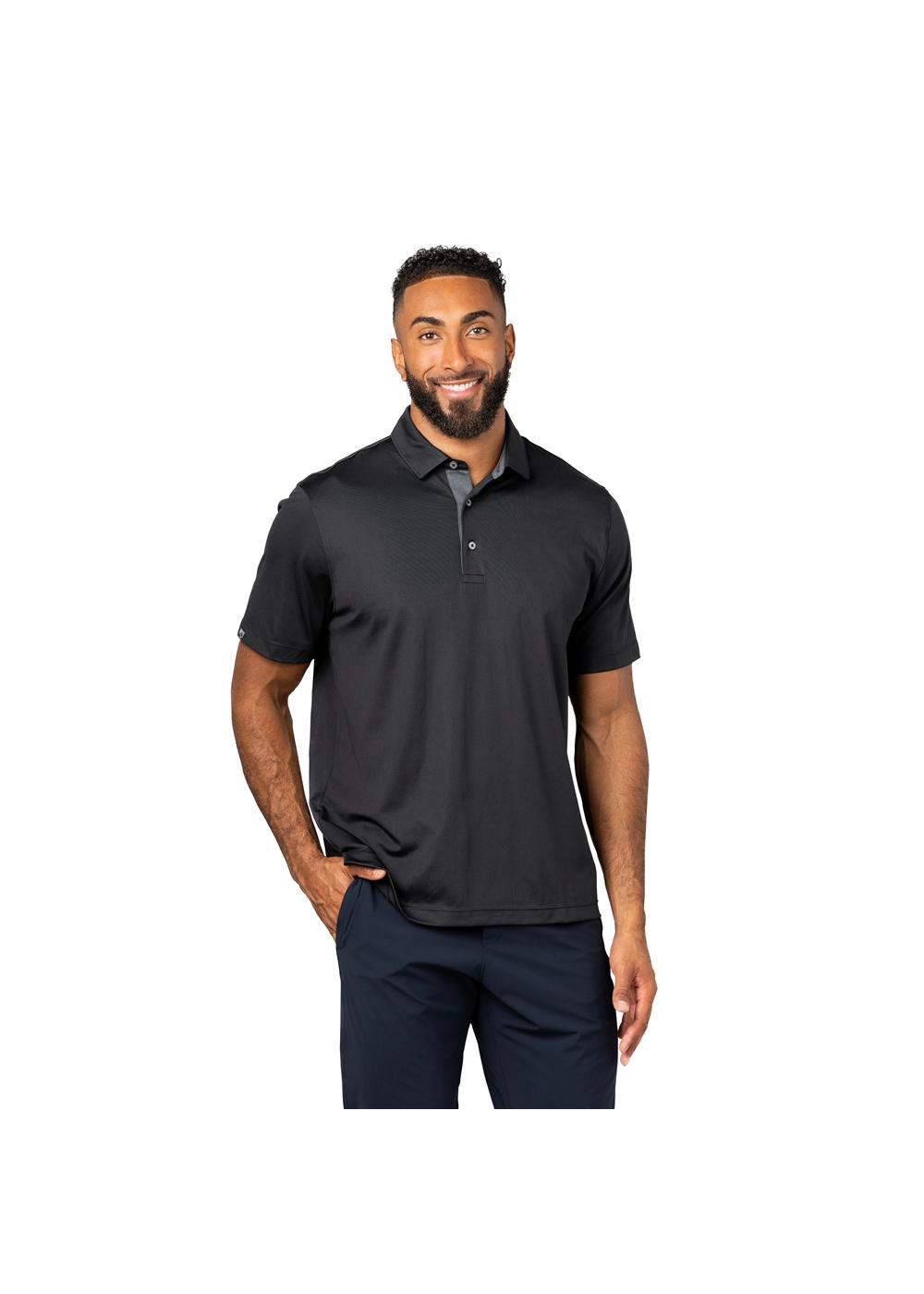 Storm Creek Men's Visionary III Solid Short Sleeve Polo 45