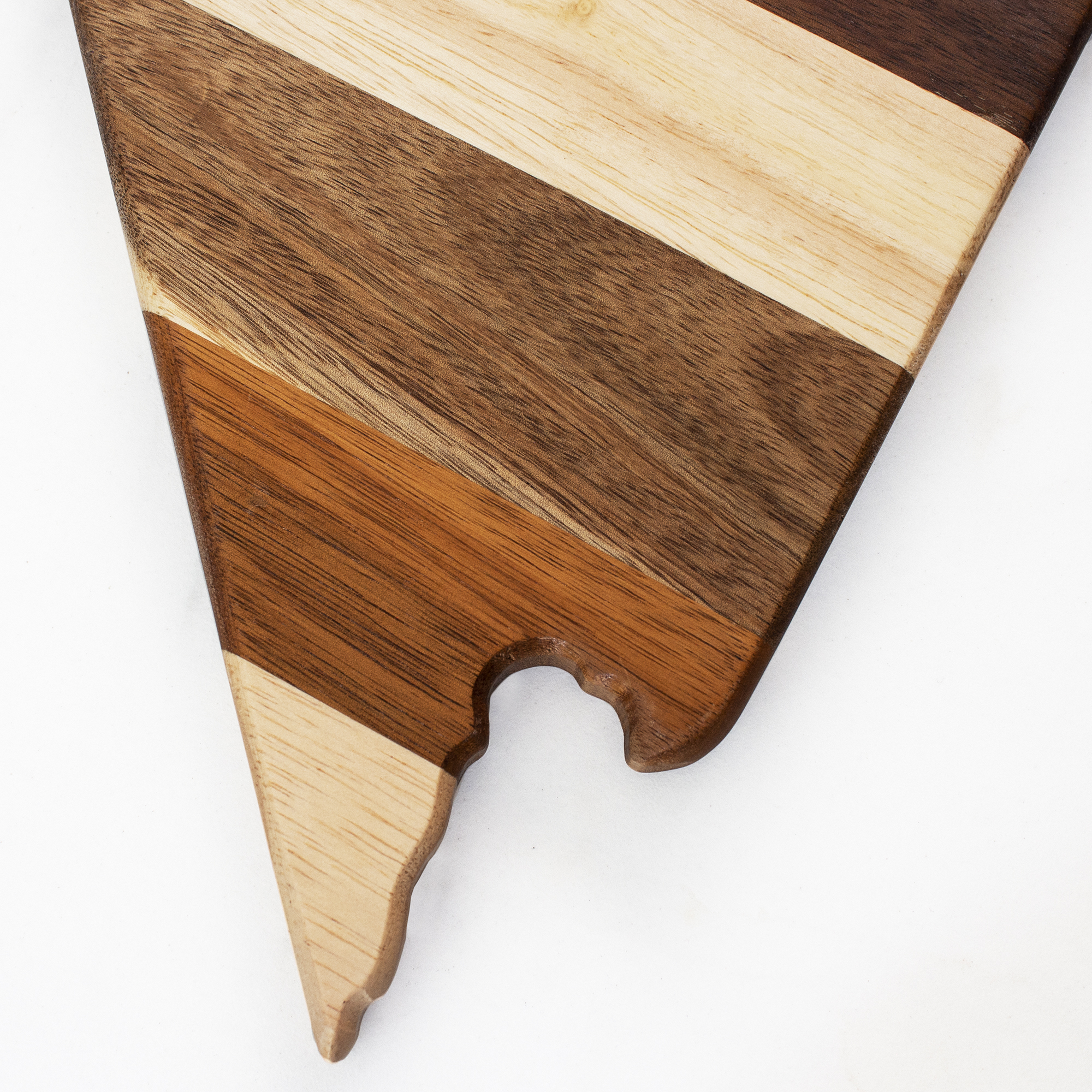 Rock & Branch® Shiplap Series Nevada State Shaped Wood Serving and Cutting Board 4