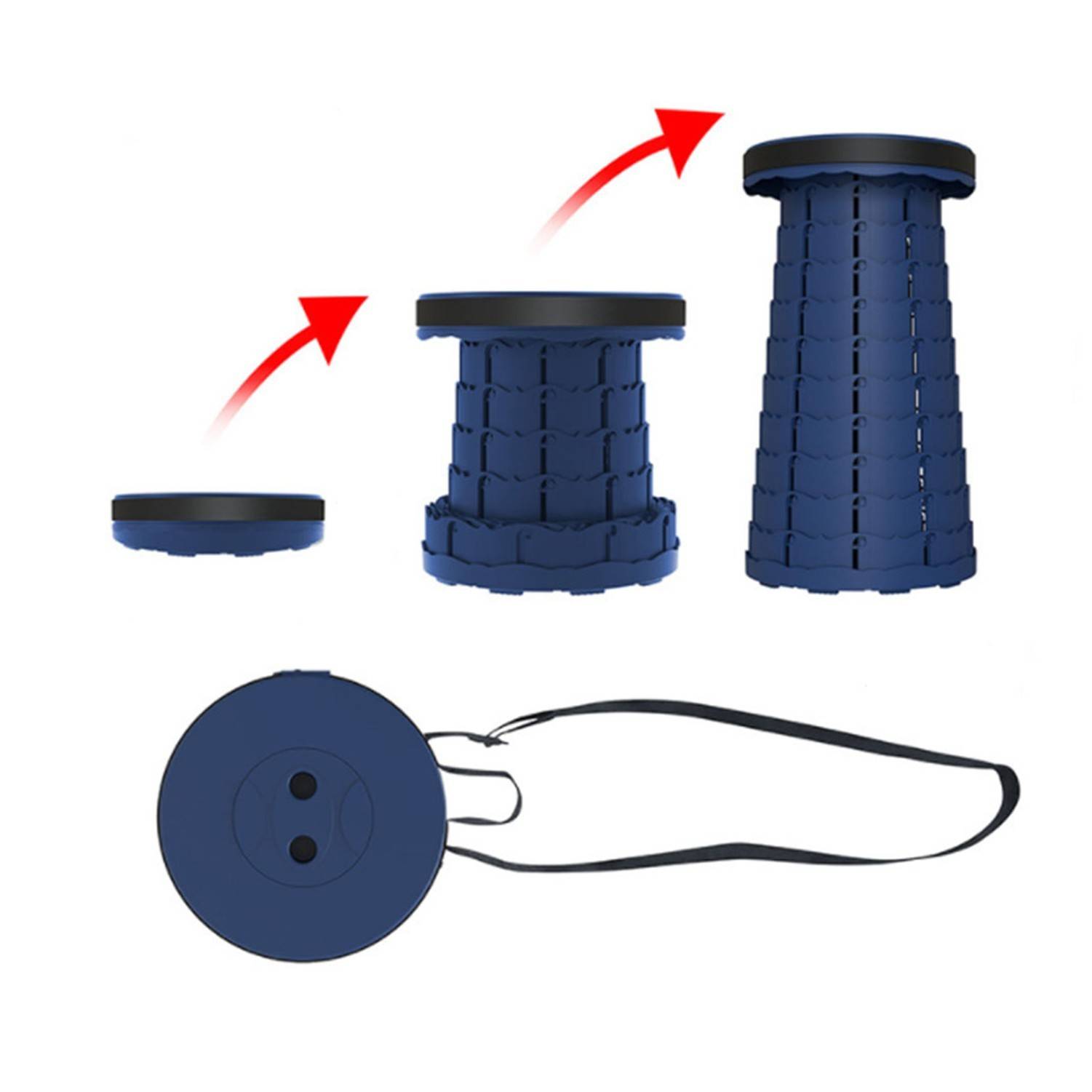 Outdoor Folding Storage Stool 3
