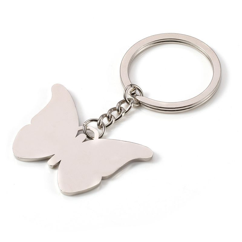 Colorful Butterfly Metal Key Chain 8