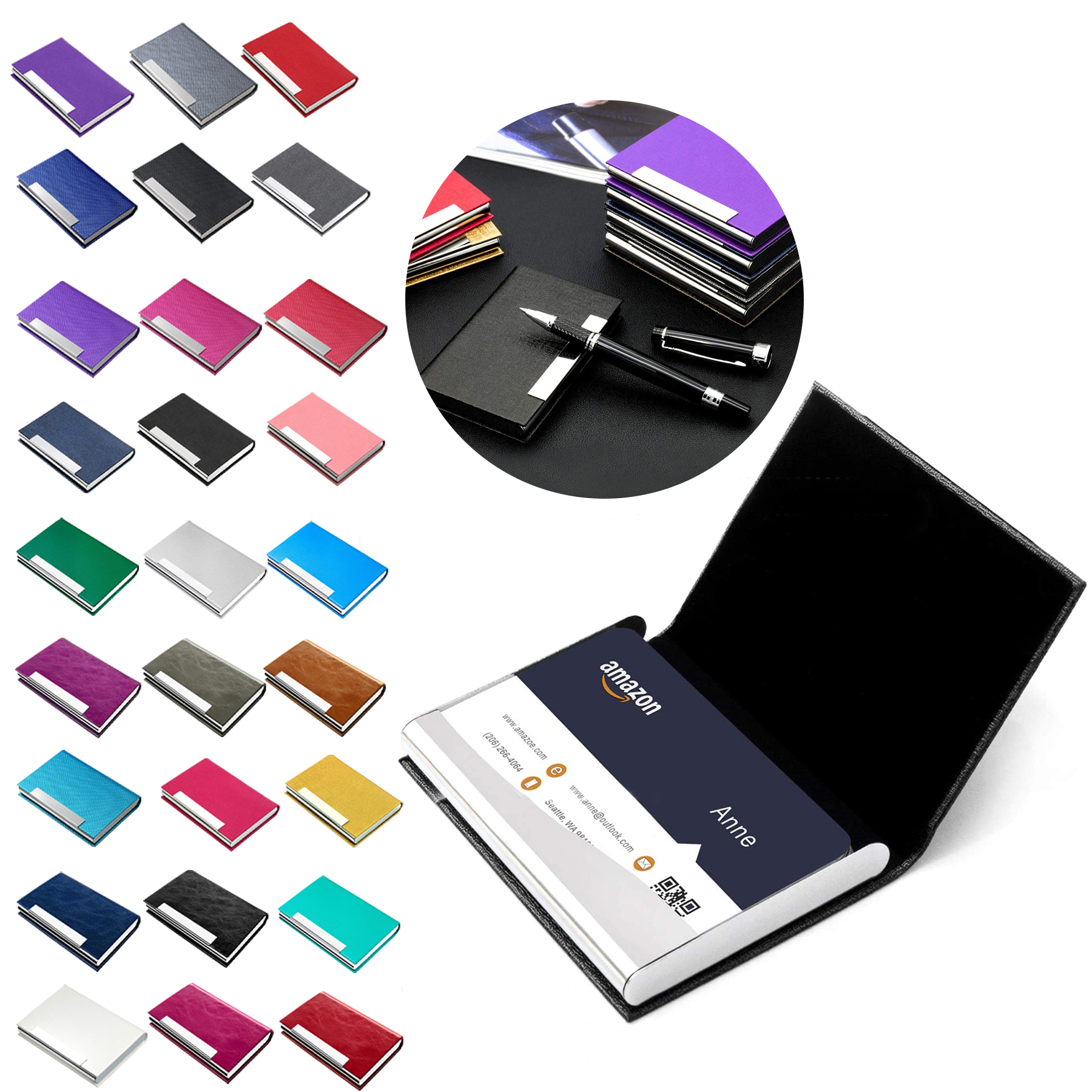 Stainless Steel Multi Card Case 1