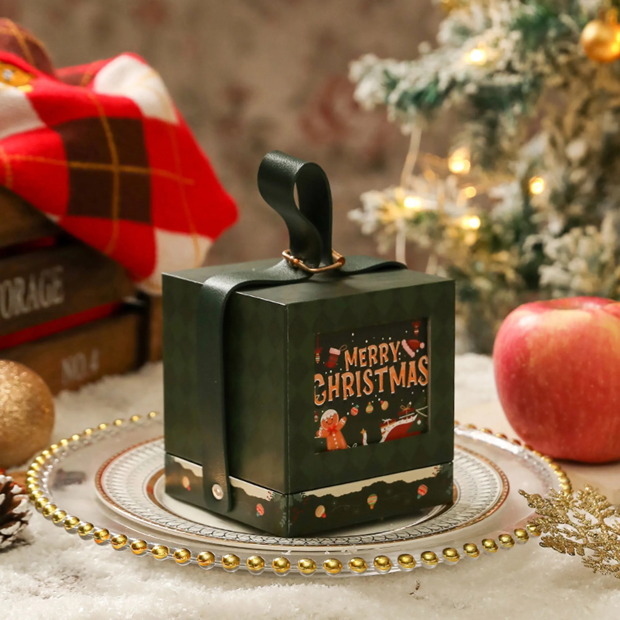 Festive Christmas Apple Gift Box For Christmas Eve 2