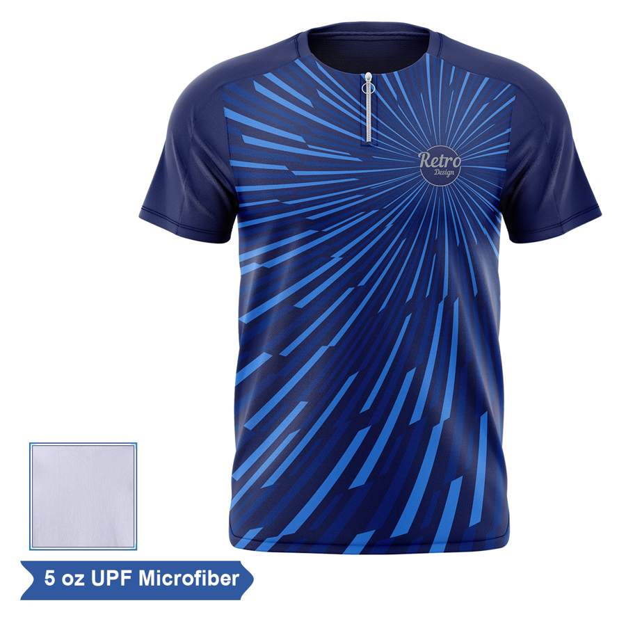 Unisex & Kids' Sublimation UPF Microfiber Short Sleeve 2