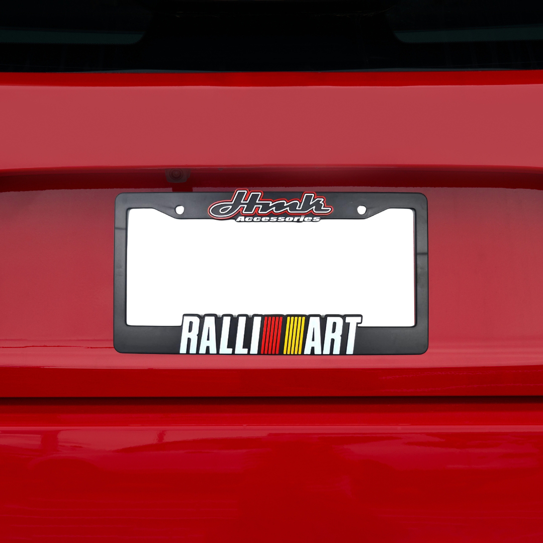 ABS Plastic License Plate Frame - Custom Shape Available 3