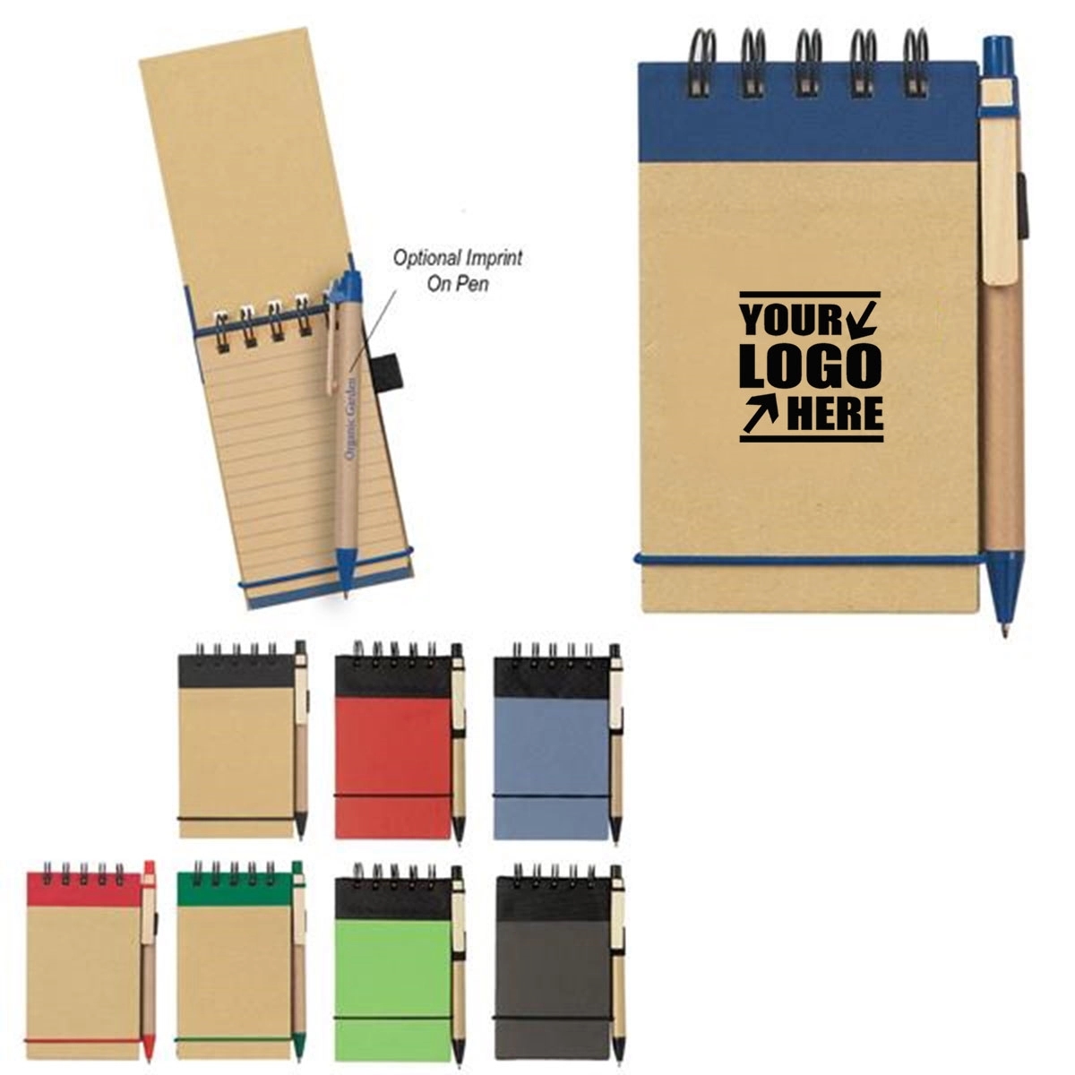 Recycled Notepad With Pen 2