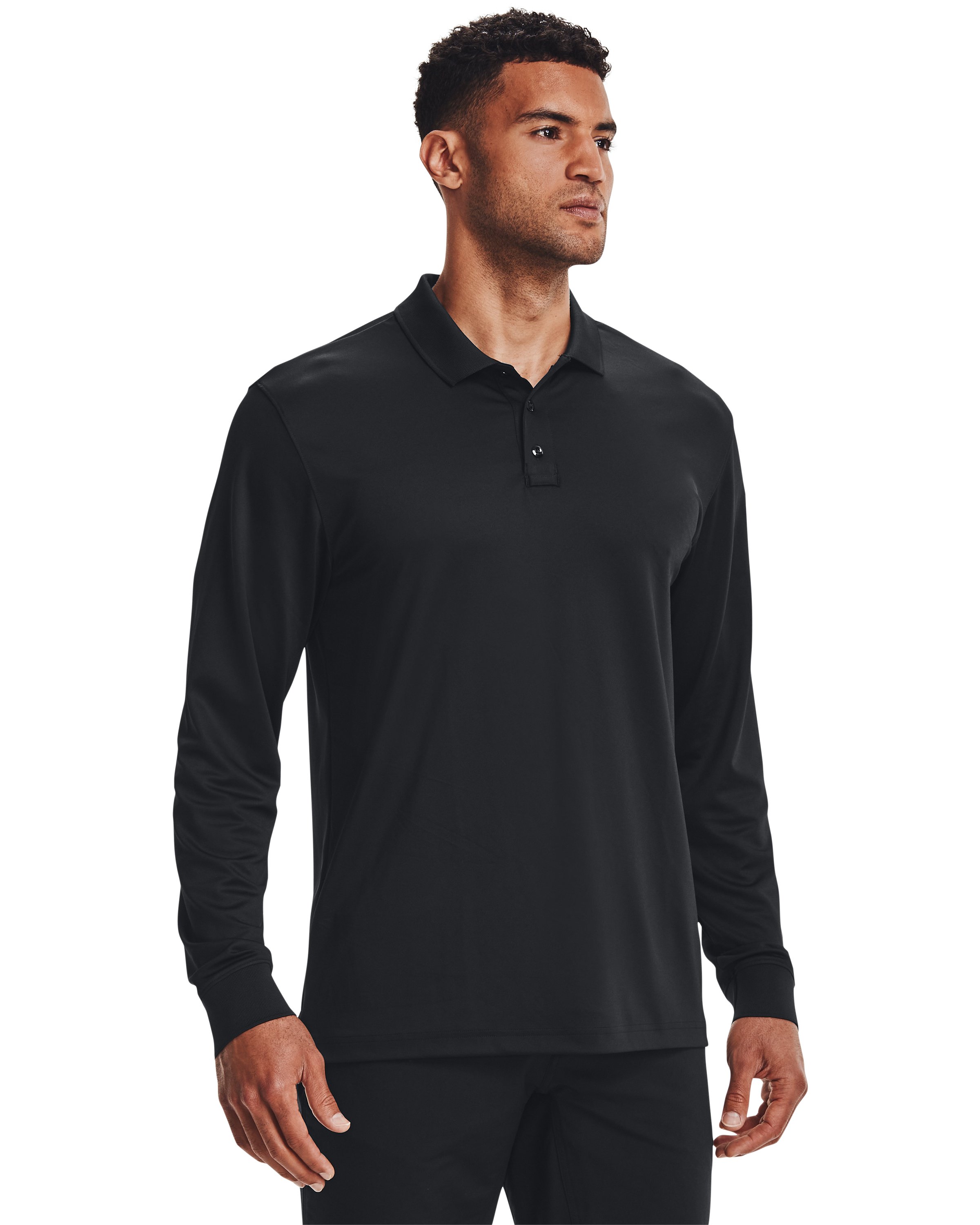 UA Tactical Performance 2.0 Men's Long Sleeve Polo 2
