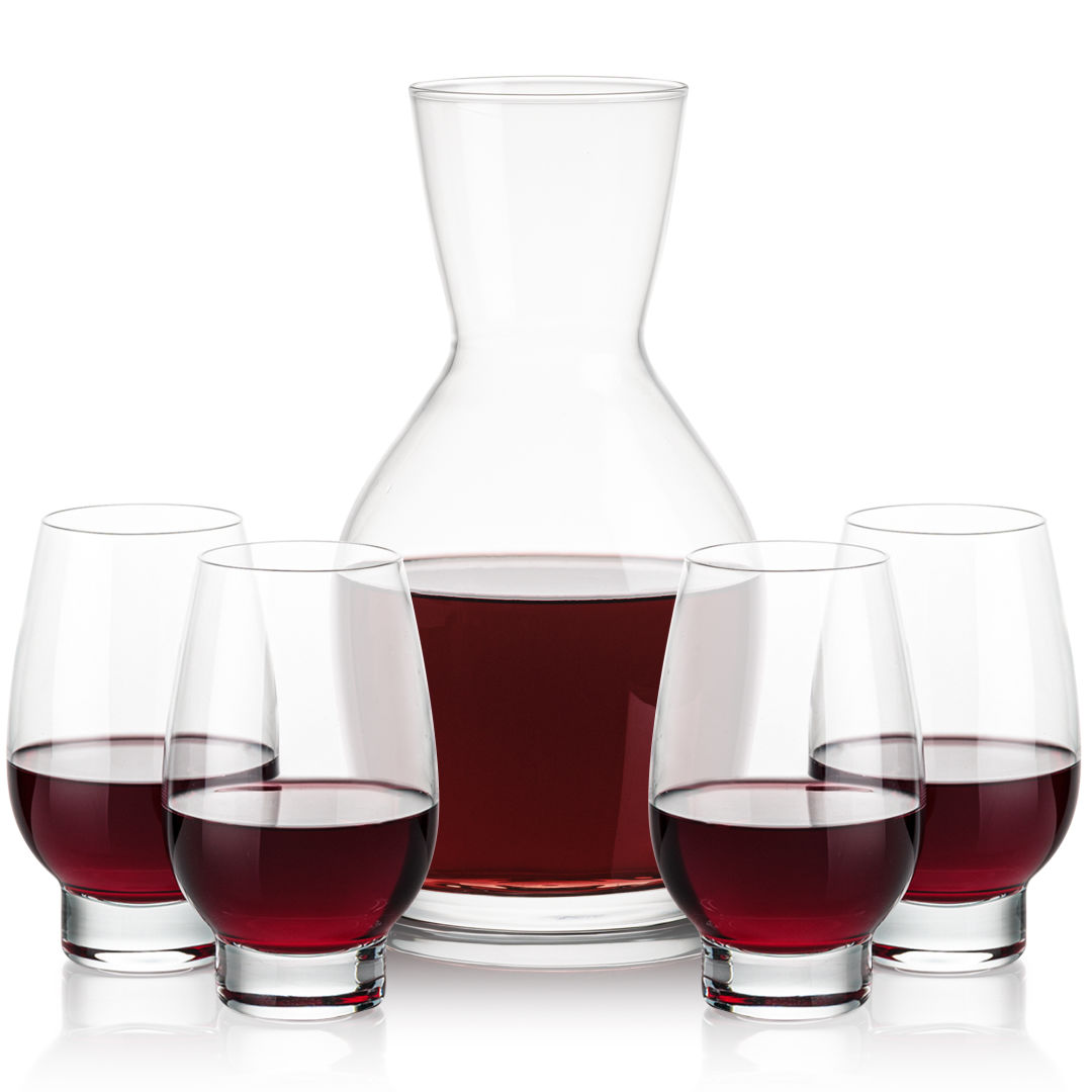 Westwood Carafe & Glenarden Stemless 2