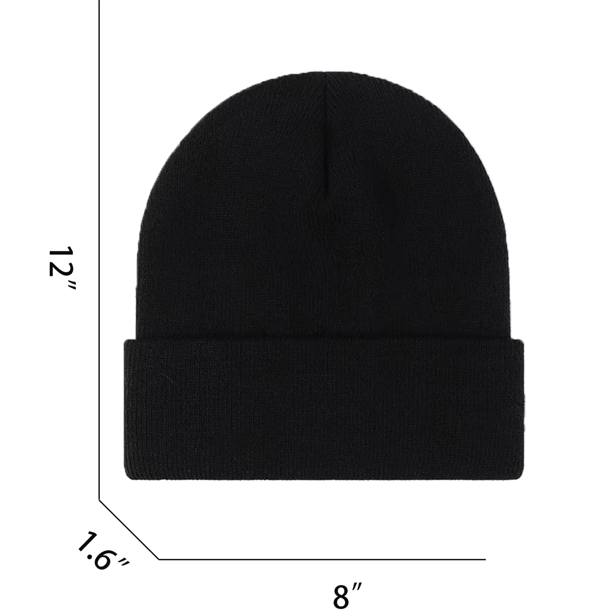 Embroidered Winter Beanie Cap 3