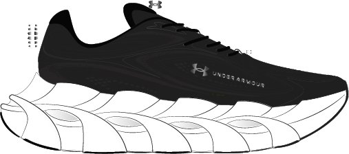 UA HB Runner 2 Men's Running Shoes 7
