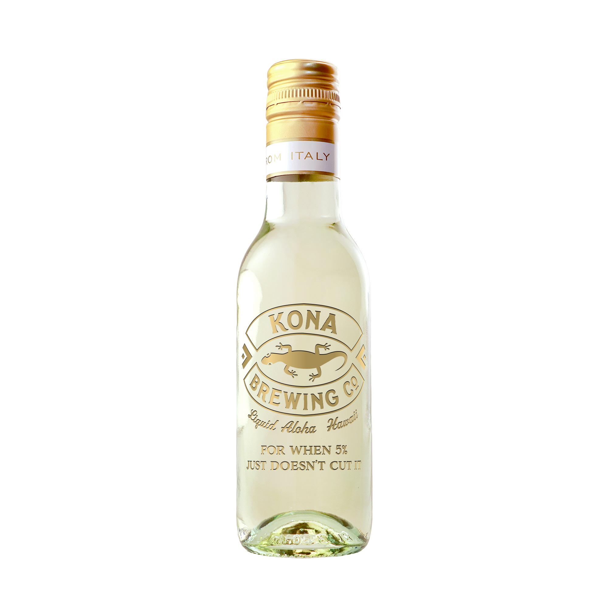 Etched Mini Chardonnay White Wine Bottle 1