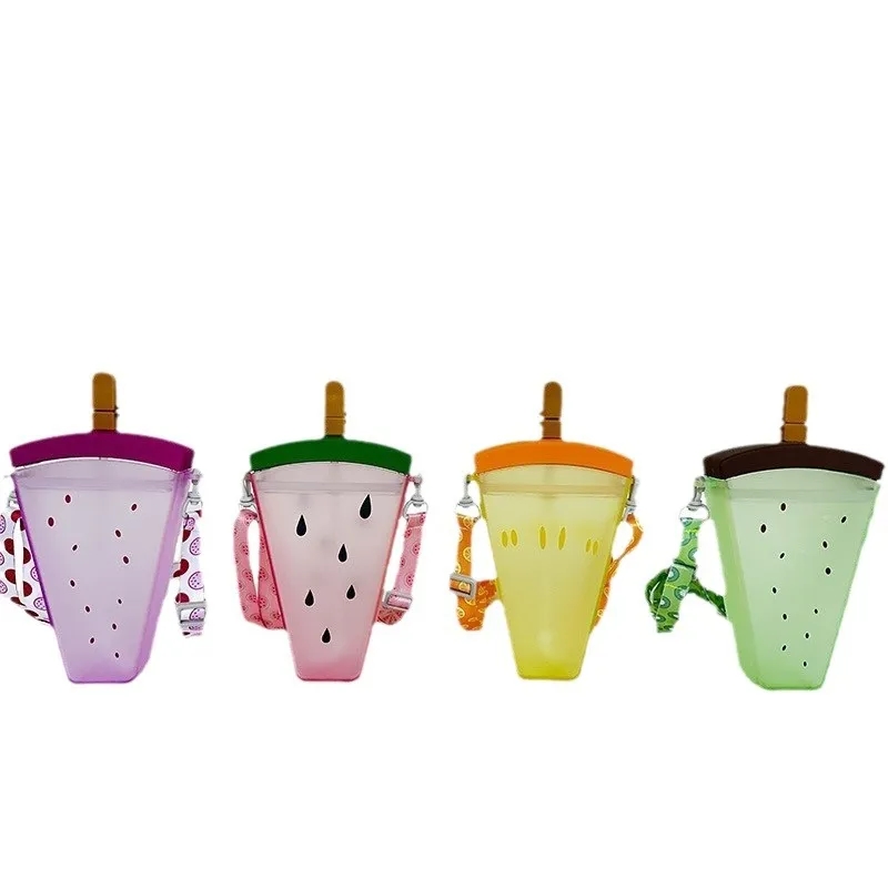 Watermelon Straw AS Plastic Water Cup 2