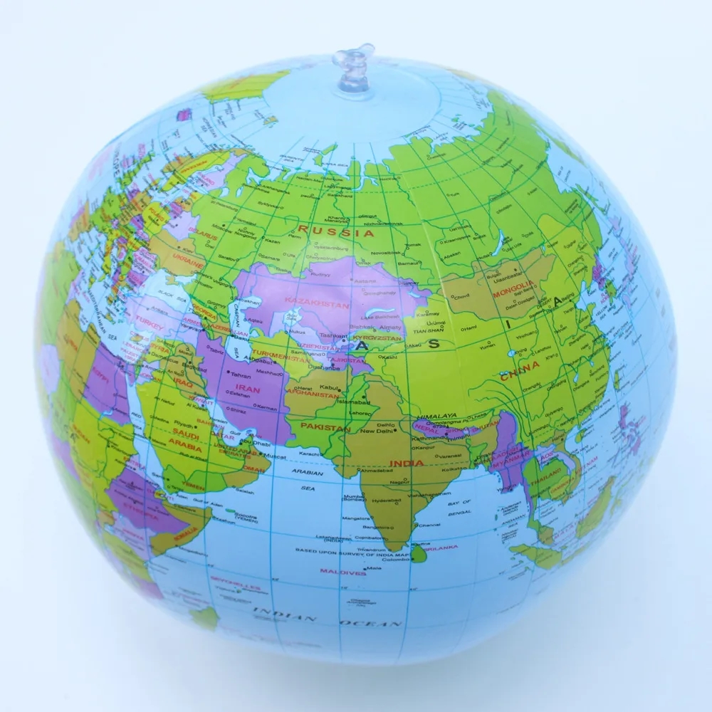 16in Globe Beach Ball 12
