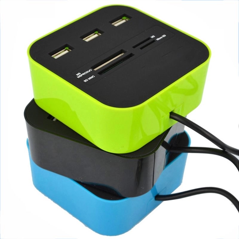 Multi-Slot Usb & Flash Card Reader 3