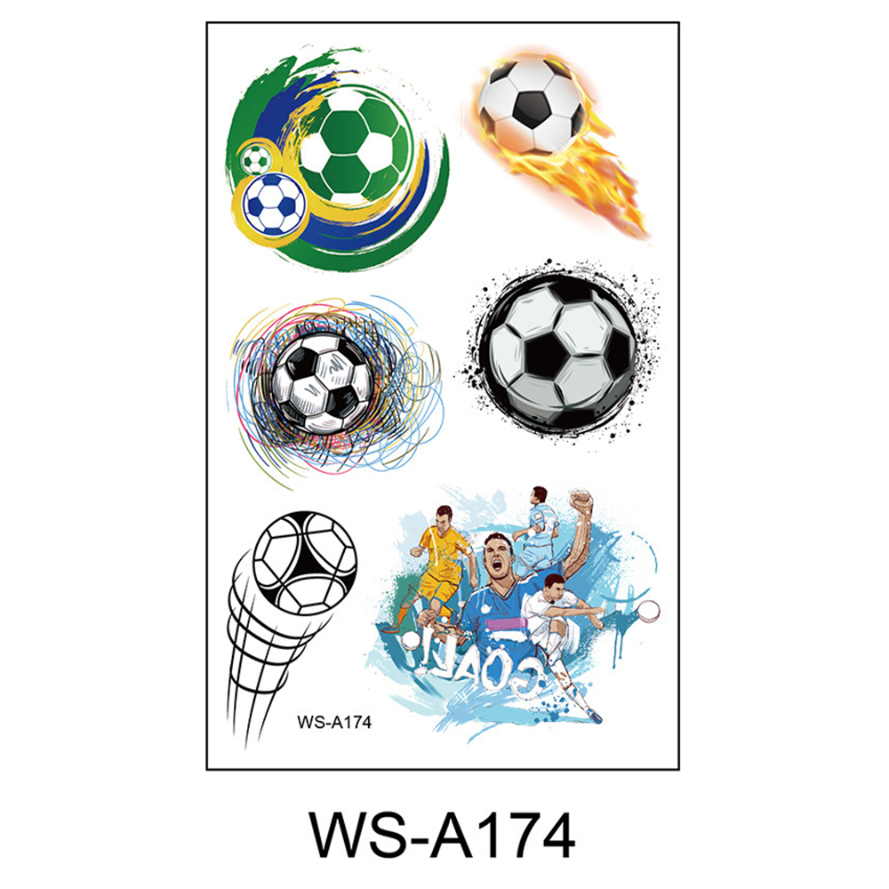 Qatar World Cup Football Fan Tattoo Sticker 10