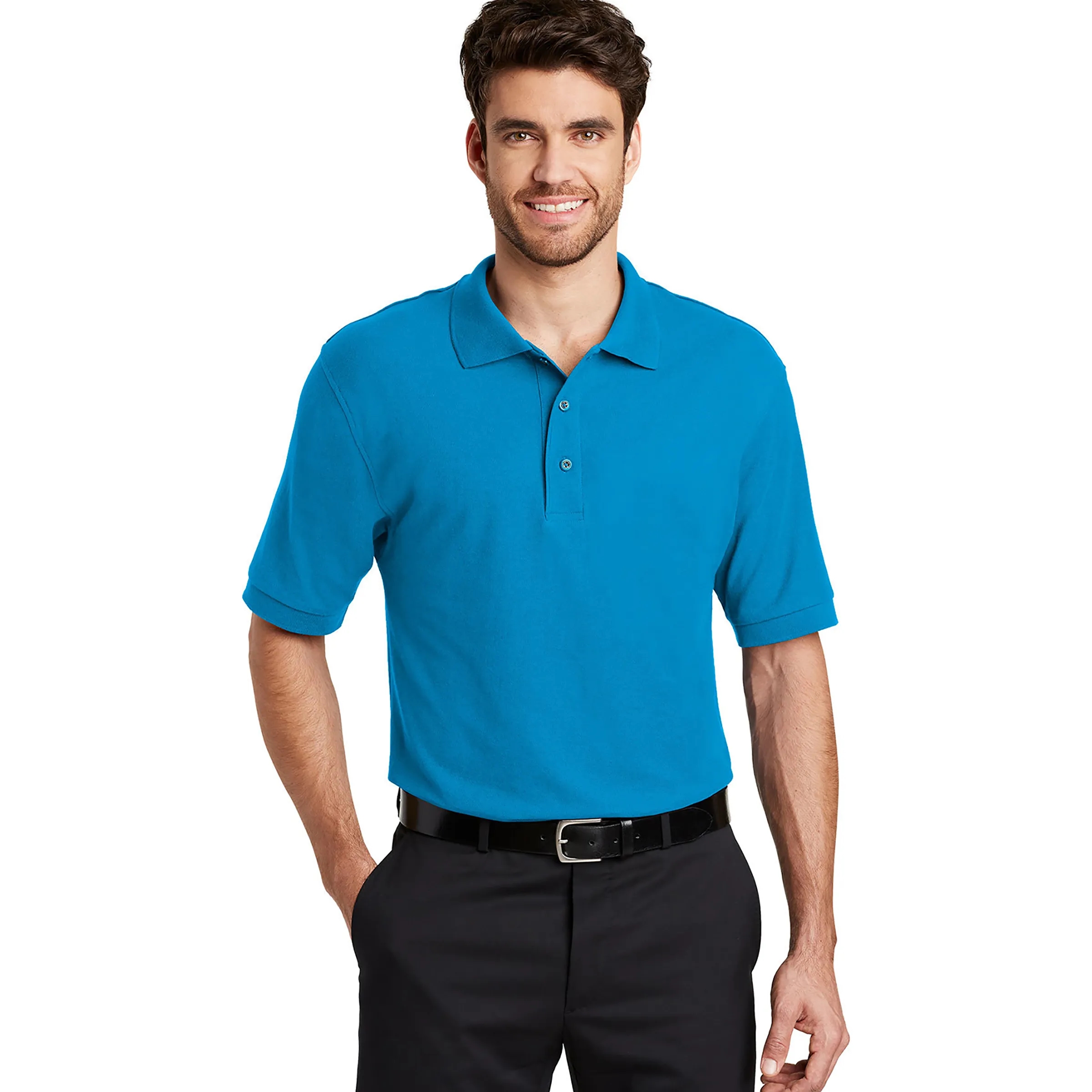 PORT AUTHORITY(R) SILK TOUCH(TM) POLO 118