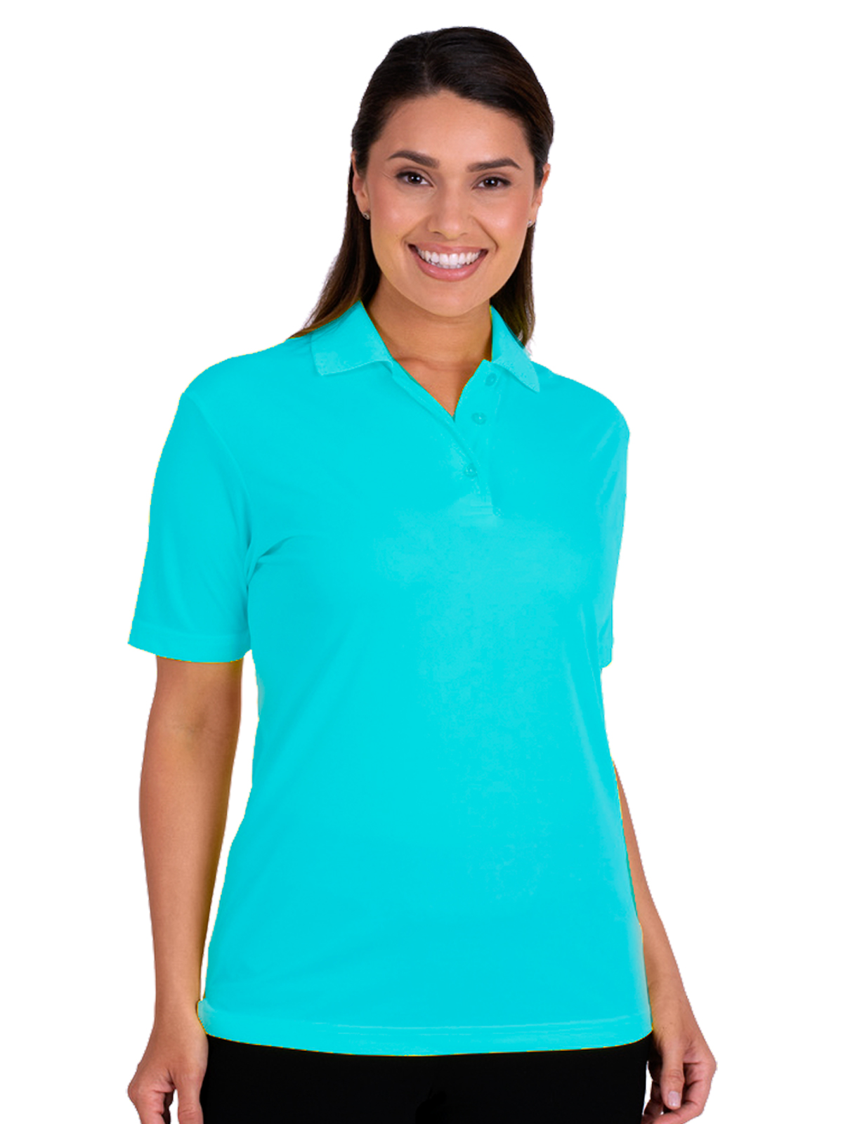 Blue Generation - Women's Pocketless Value Wicking Polo 54