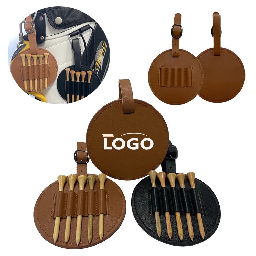 Leather Golf Ball Spike Organizer MOQ 50 3