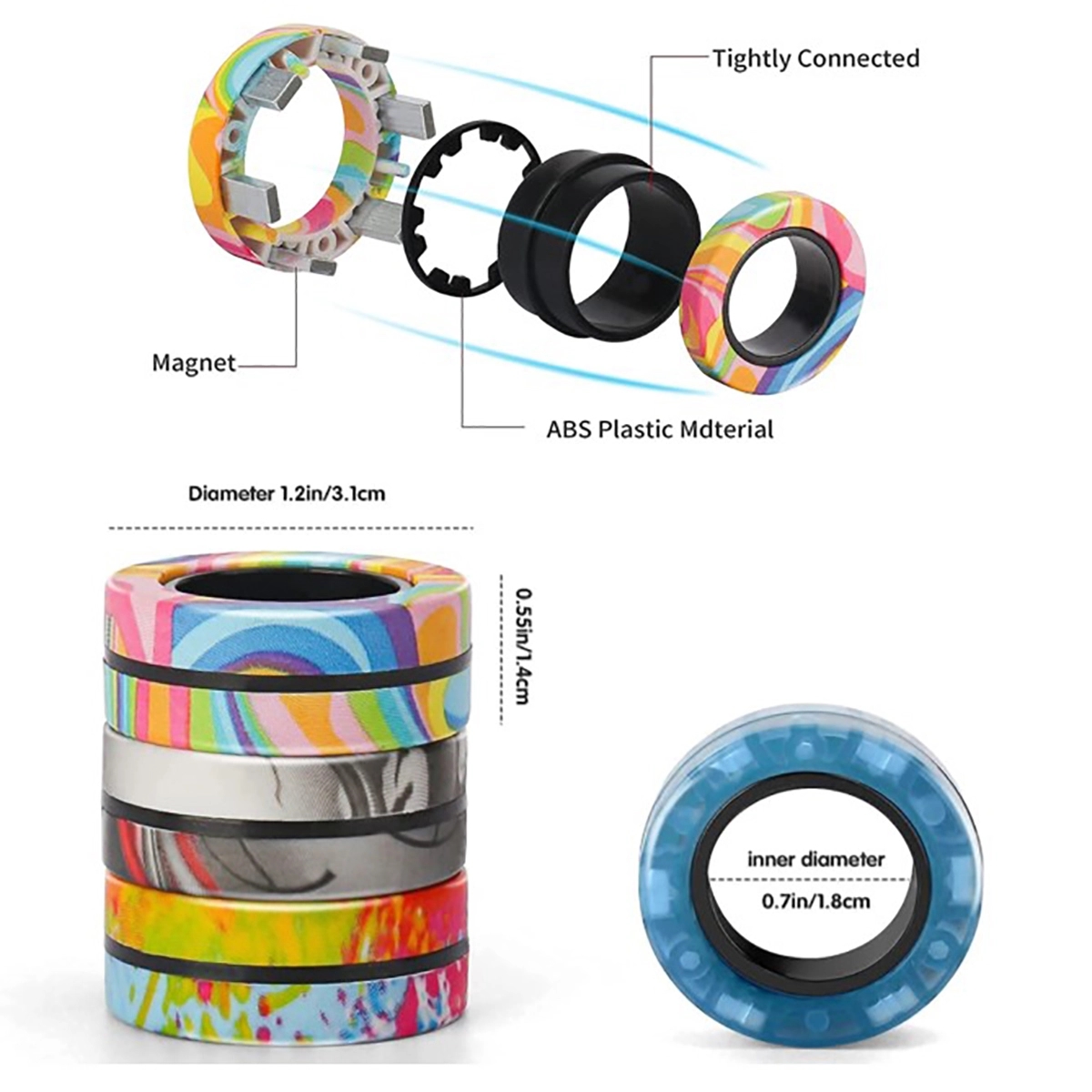 Magnetic Fidget Toy Set 3