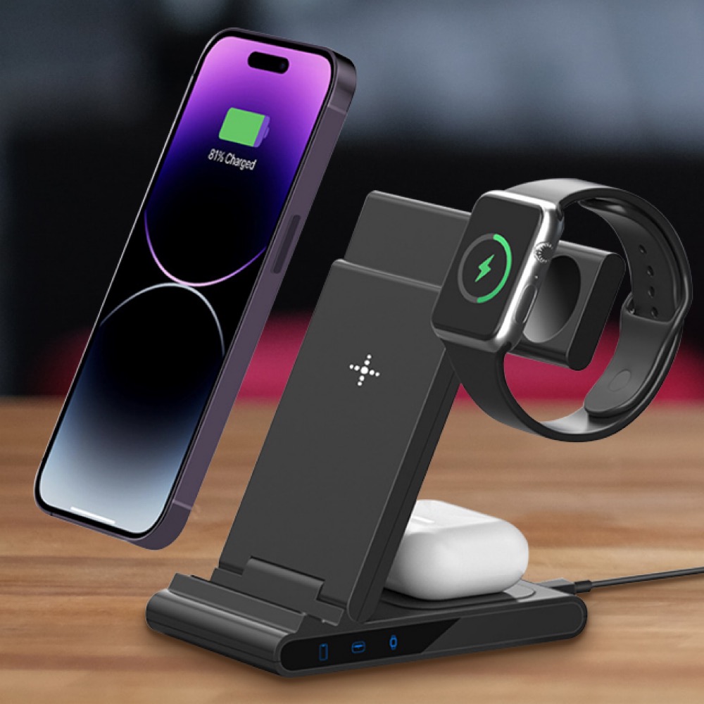 Spartan 3-in1 Wireless Charging Station 2