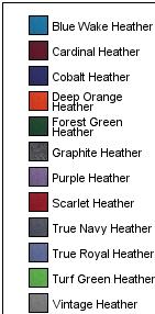 Sport-Tek Tall Heather Contender Tee. TST360 34