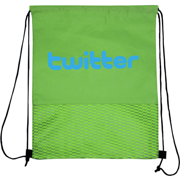 Wave NW Drawstring Backpack 17