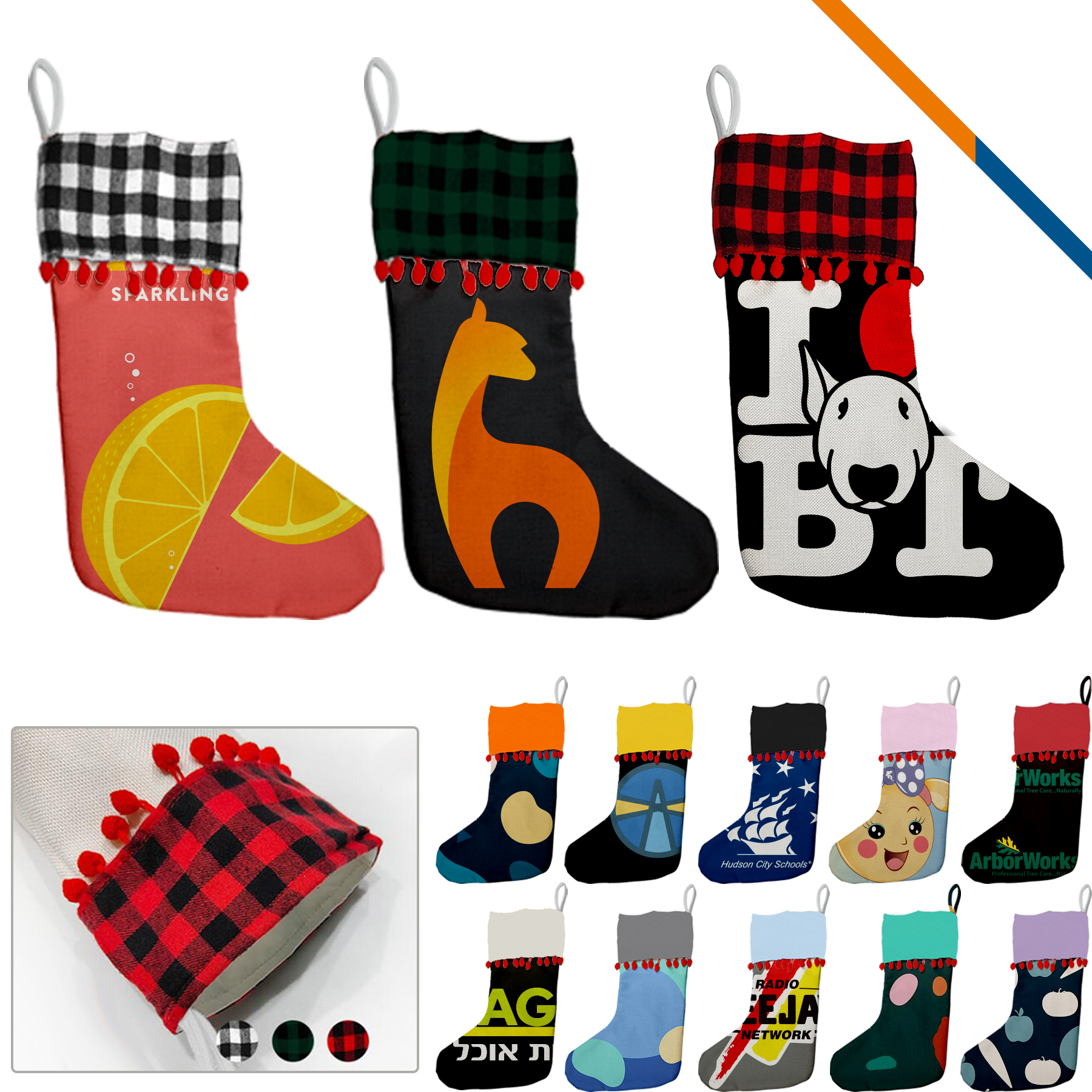 Atlas Christmas Stocking 14